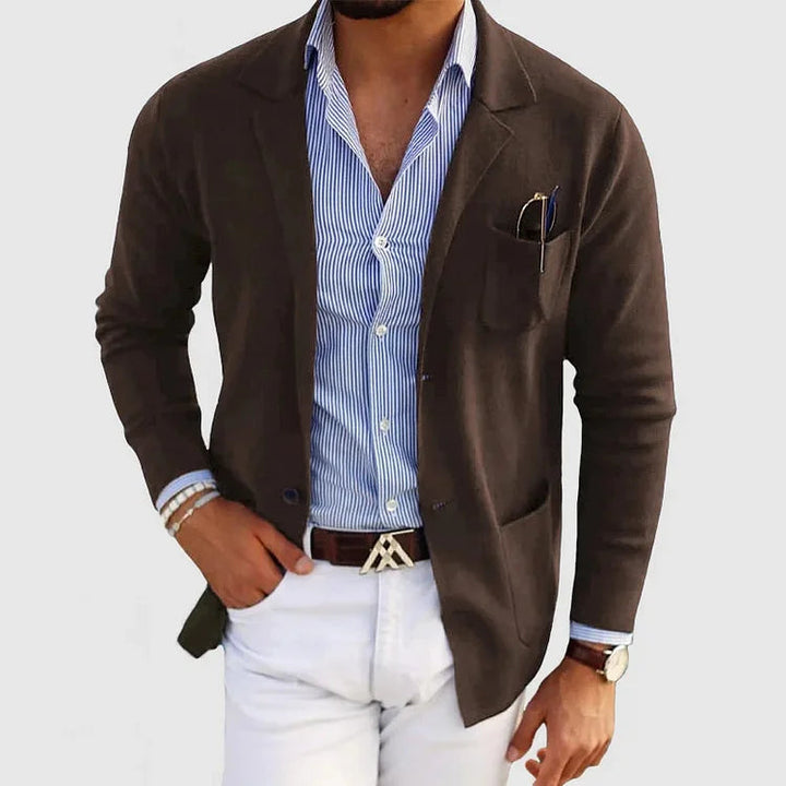 Dan Men’s Blazer – Modern Elegance with Casual Sophistication