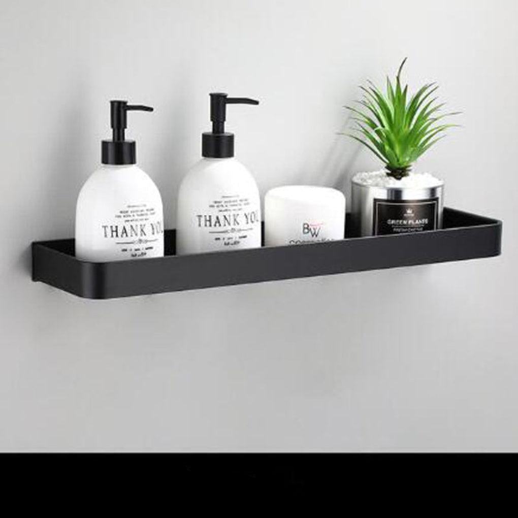 Black Space Aluminum Wall Shelf