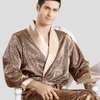 Men’s Kimono Satin Bathrobe