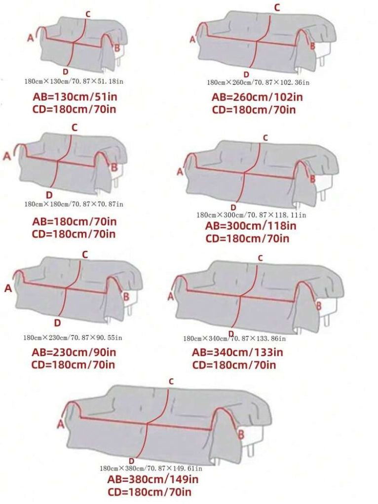 Bohemian Style Chenille Sofa Towel