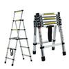 6FT+7FT Aluminum Telescopic Ladder – Safe, Portable, and Adjustable