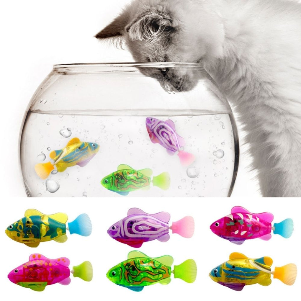 Interactive Cat Toy Set with Realistic Swimming Motion and Light β Best Cat Toys for Active Play-1