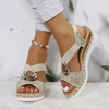 Women’s Sandals with Crossed Straps