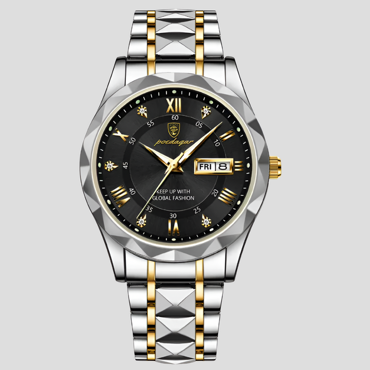 Everyday Business Wear Luxury Men’s Stainless Steel Watch