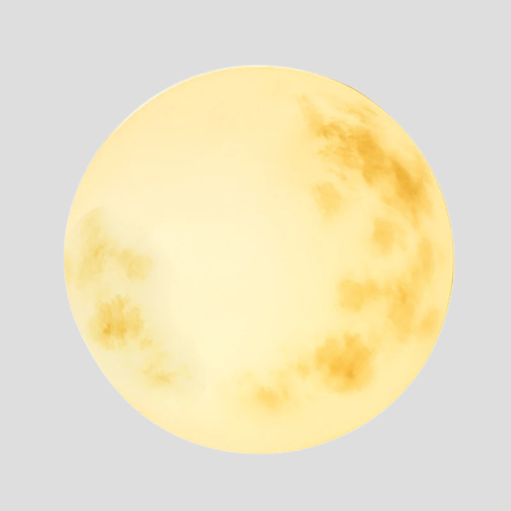 Moon-Shaped Garden Lamp