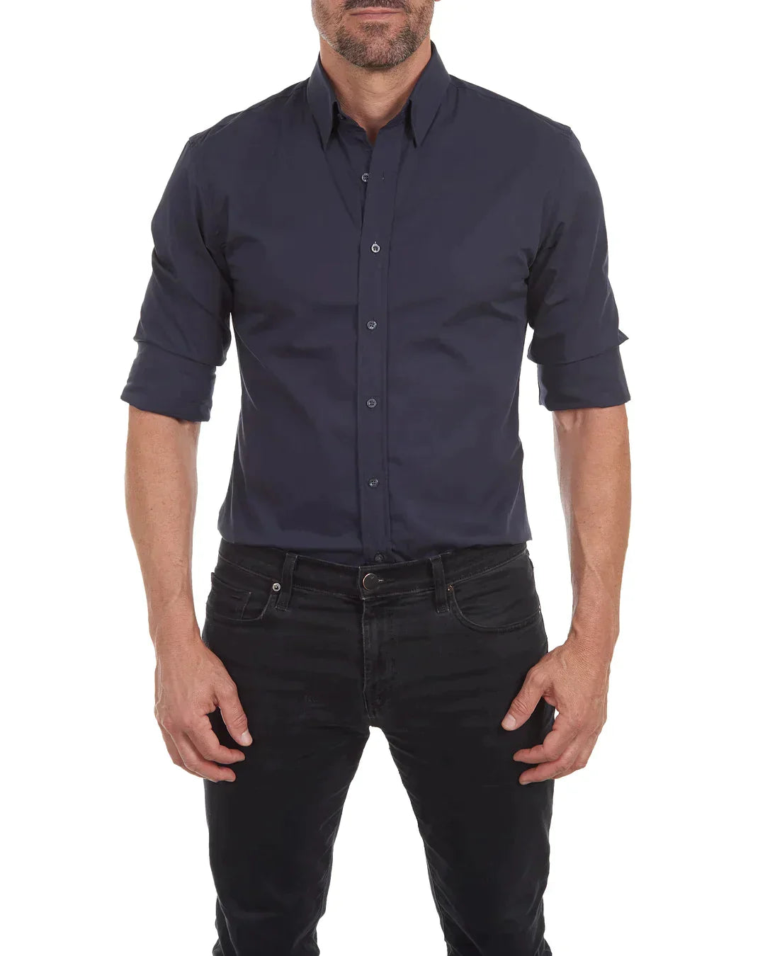 Men's Long-Sleeve Button-Down Shirt