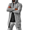 Long Hooded Cardigan for Men