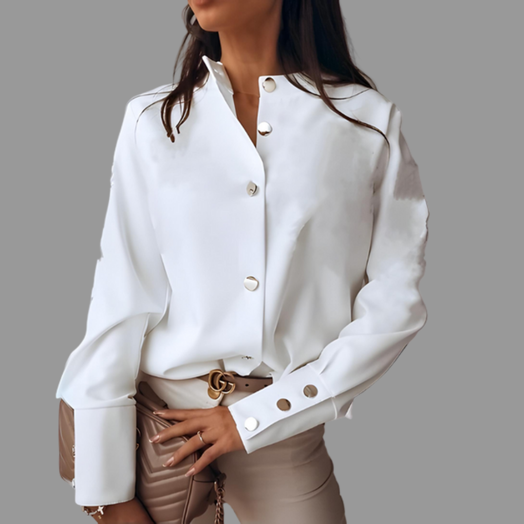 Women’s Button Down Puffer Shirt