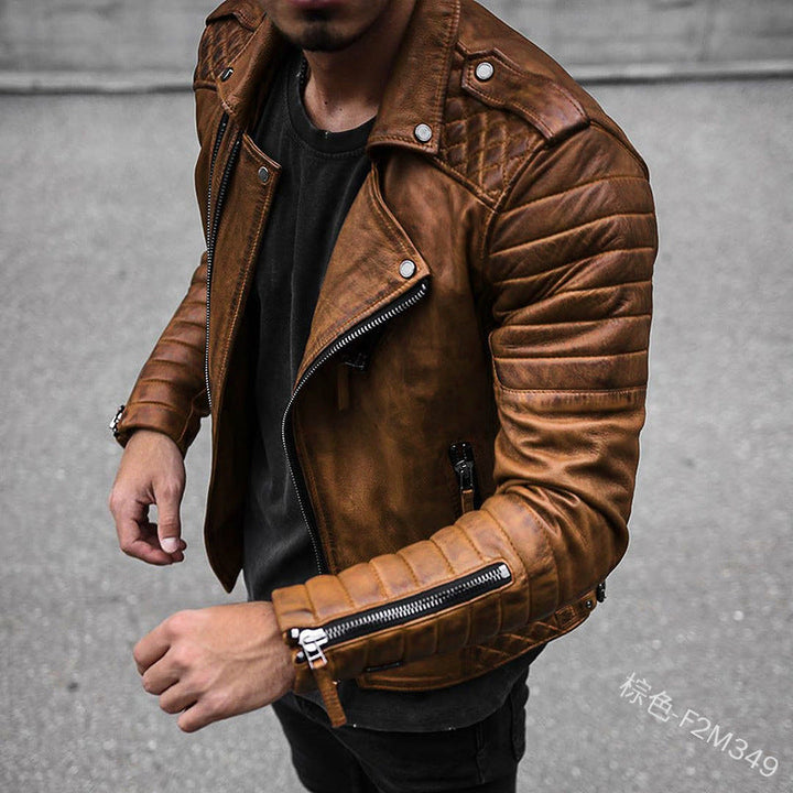 Douglas – Men's Leather Biker Jacket