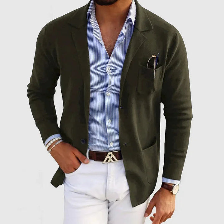 Dan Men’s Blazer – Modern Elegance with Casual Sophistication