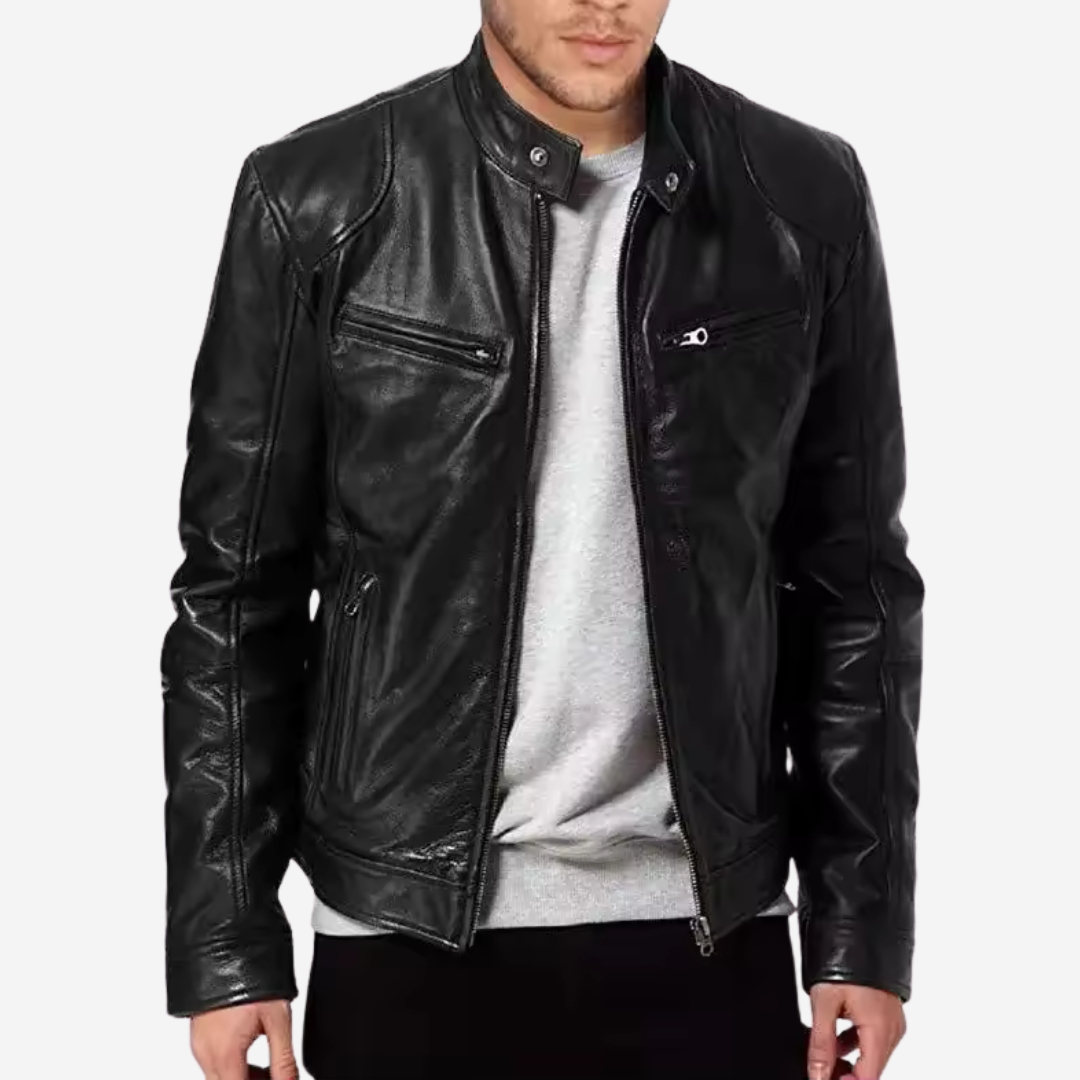 Classic Leather Men's Jacket