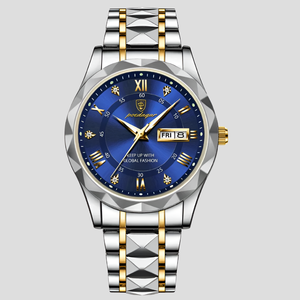 Everyday Business Wear Luxury Men’s Stainless Steel Watch