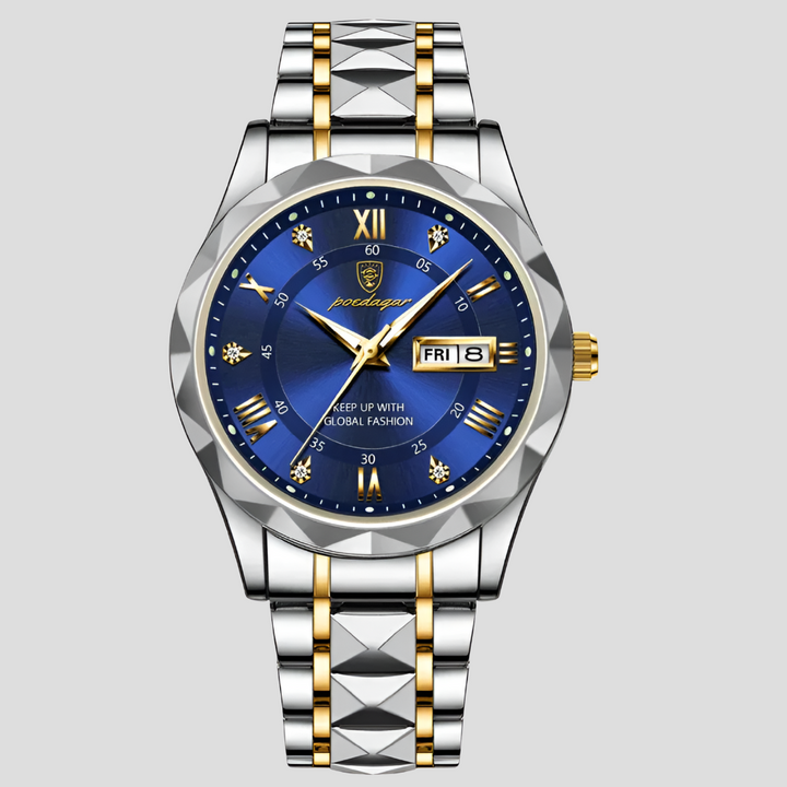 Everyday Business Wear Luxury Men’s Stainless Steel Watch