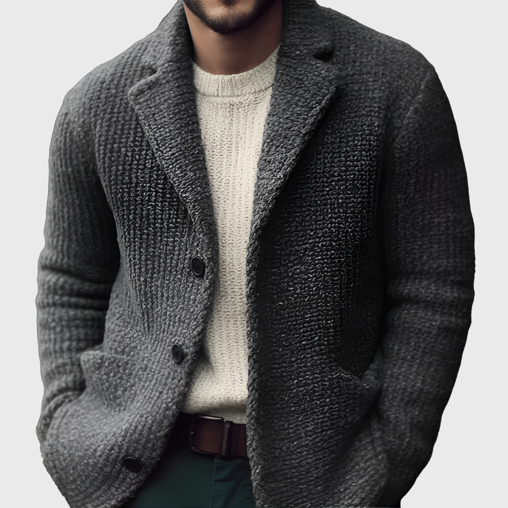Men's Knitted Cardigan