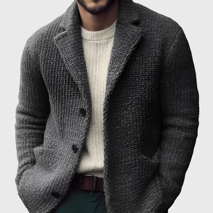 Men's Knitted Cardigan