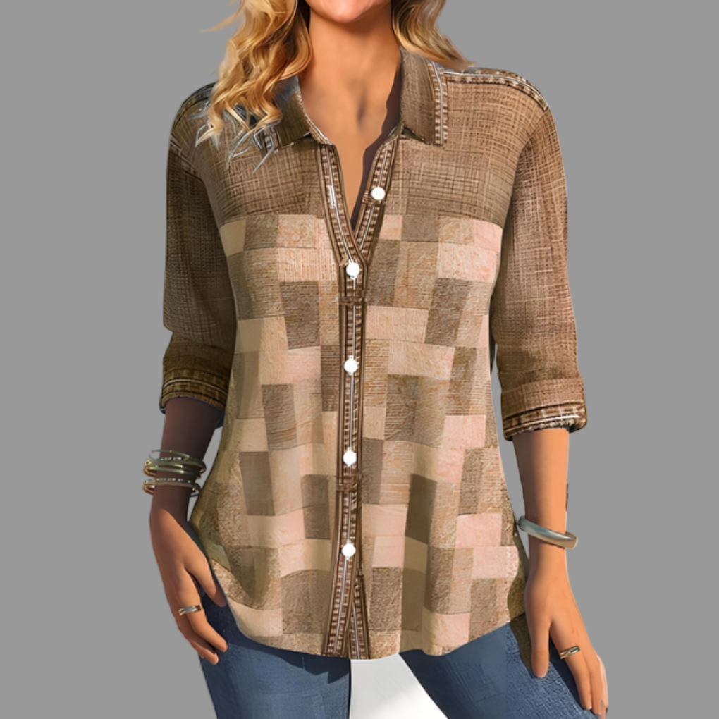 Women’s Button Fasten Down Blouse