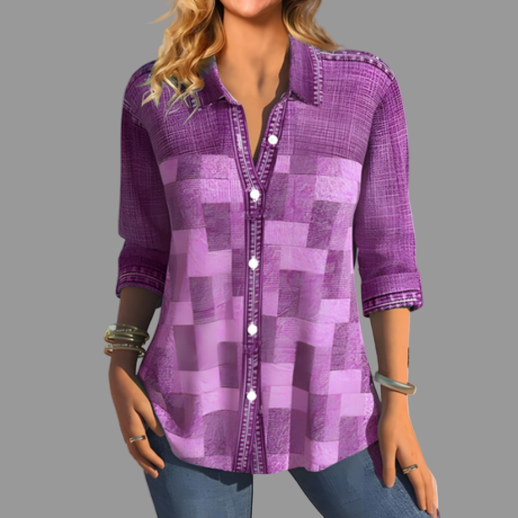 Women’s Button Fasten Down Blouse