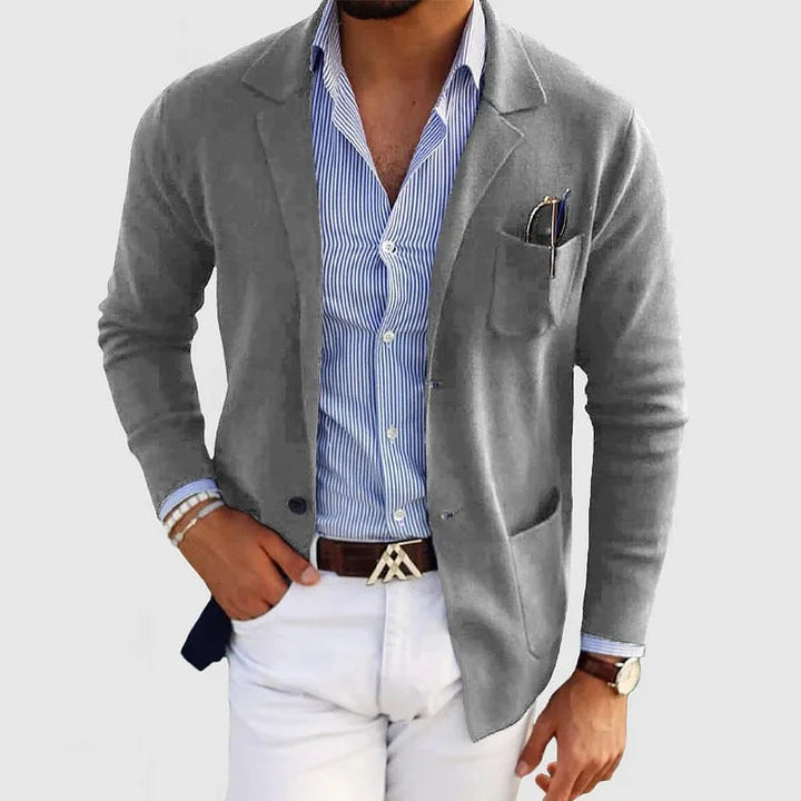 Dan Men’s Blazer – Modern Elegance with Casual Sophistication