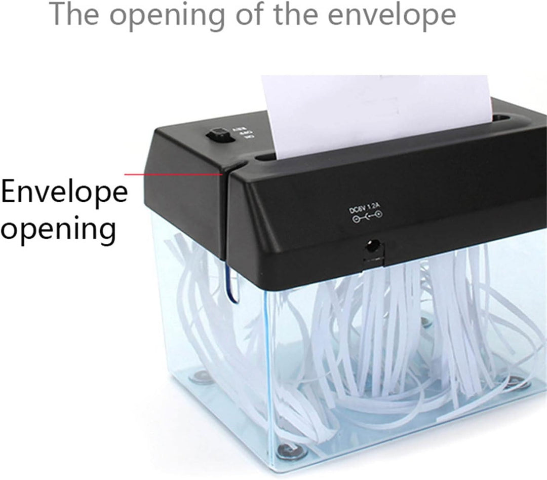 Mini Desktop Paper Shredder – Compact, Quiet, and Efficient