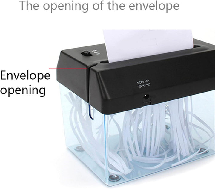 Mini Desktop Paper Shredder – Compact, Quiet, and Efficient