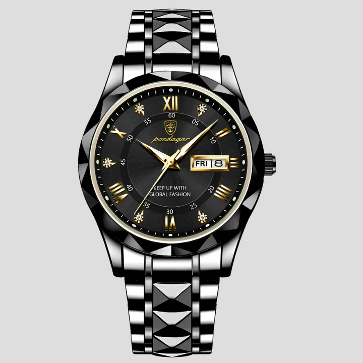 Everyday Business Wear Luxury Men’s Stainless Steel Watch