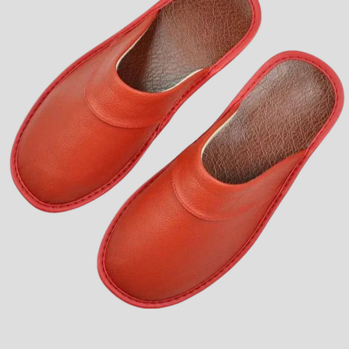 Men’s Leather Slippers