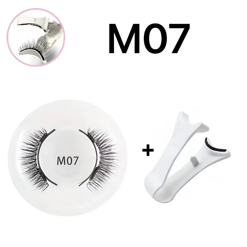 Reusable Magnetic Eyelash & Tweezer Set