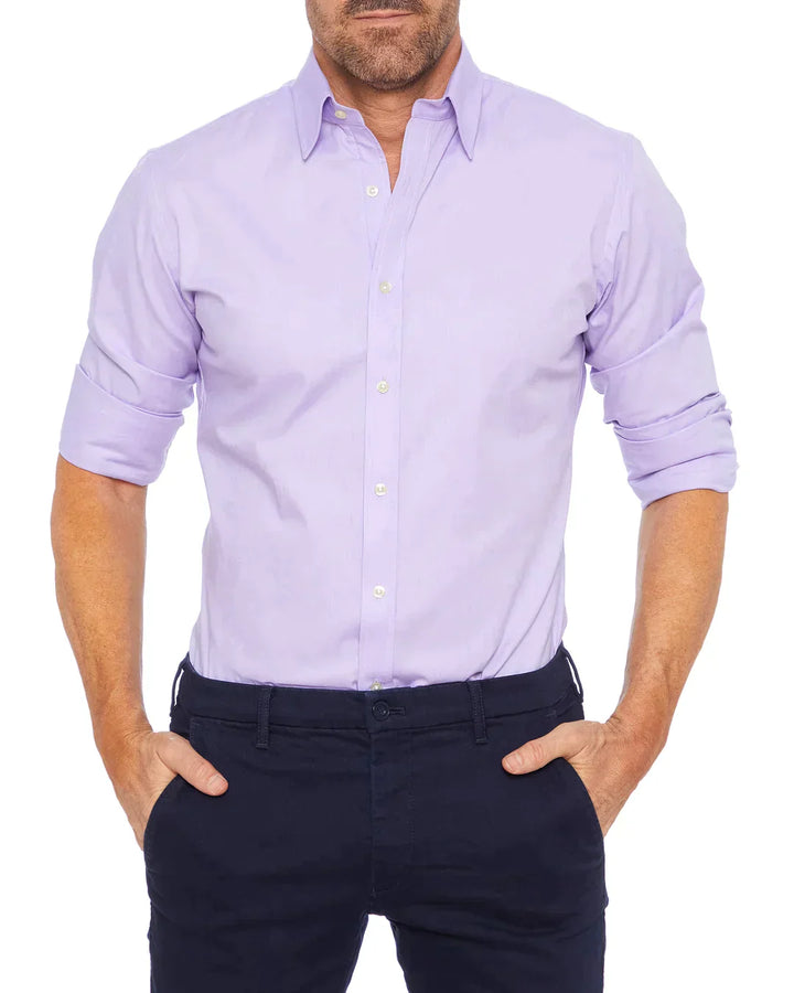 Men's Long-Sleeve Button-Down Shirt