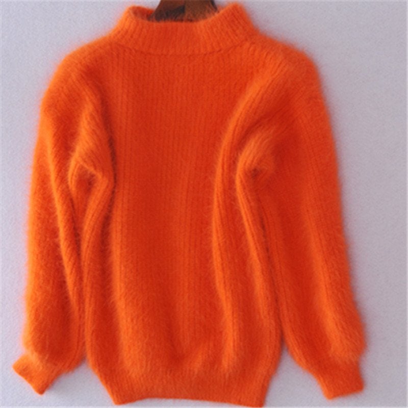 Mohair Turtleneck Sweater