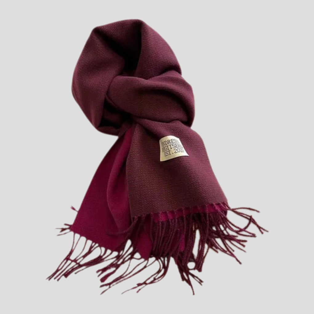 Wool Scarf Classic Winter Style