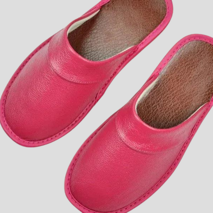 Men’s Leather Slippers