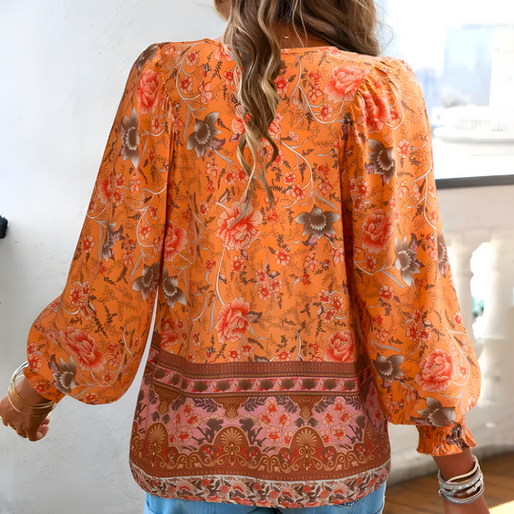 Women’s Floral Blouse – Modern Everyday Wear