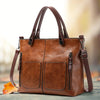 Elegant Classic Leather Shoulder Bag