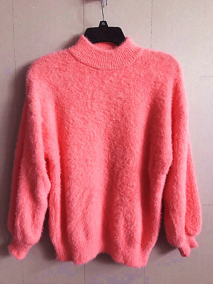 Mohair Turtleneck Sweater