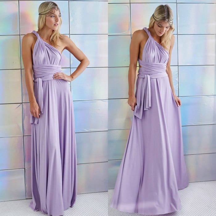 Women’s Maxi Dress with Convertible Straps