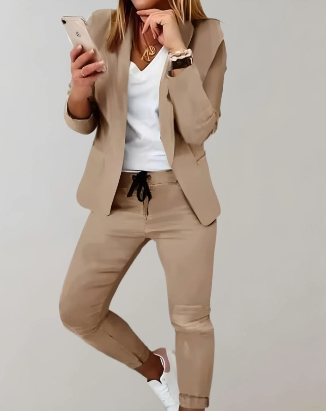 Blazer and Trousers Set for Women