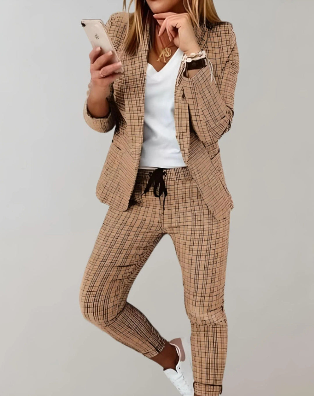 Blazer and Trousers Set for Women