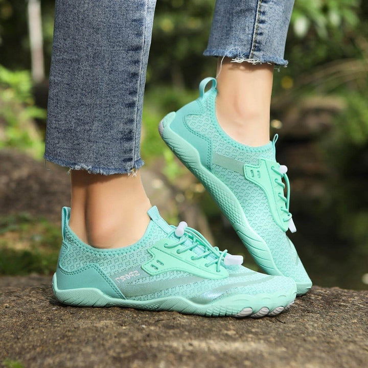 Women’s Outdoor Shoes with Lace-Up Closure