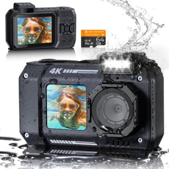 33FT water-resistant Digital Camera