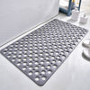 Quick Drain Anti-Slip Shower Mat with Suction Cups for Secure Grip