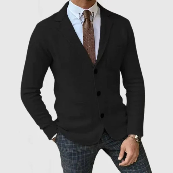 Men’s Knitted Blazer – Refined Style