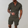 Two-Piece Summer Set for Men Casual Comfort Designed for Summer Days