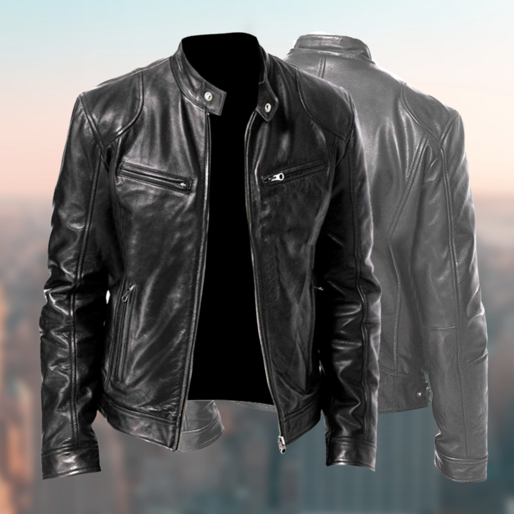 Men’s Leather Jacket  Timeless Style for Every Occasion