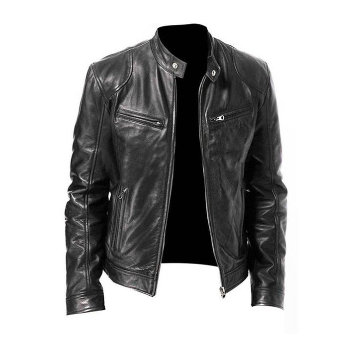Casual Leather Jacket for Men