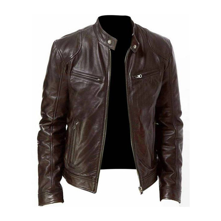 Casual Leather Jacket for Men