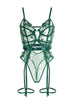 Green Lace Bodysuit – Elegant, Supportive, and Timelessly Feminine