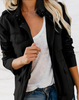 Jacket with Zipper and Pockets for Women