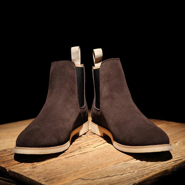 Suede Chelsea Boots for Men