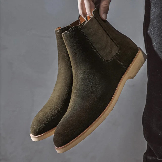 Suede Chelsea Boots for Men