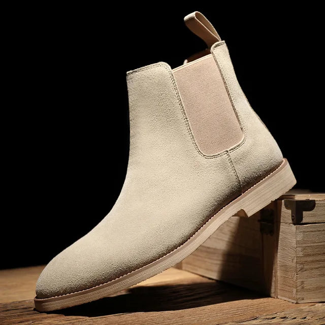 Suede Chelsea Boots for Men